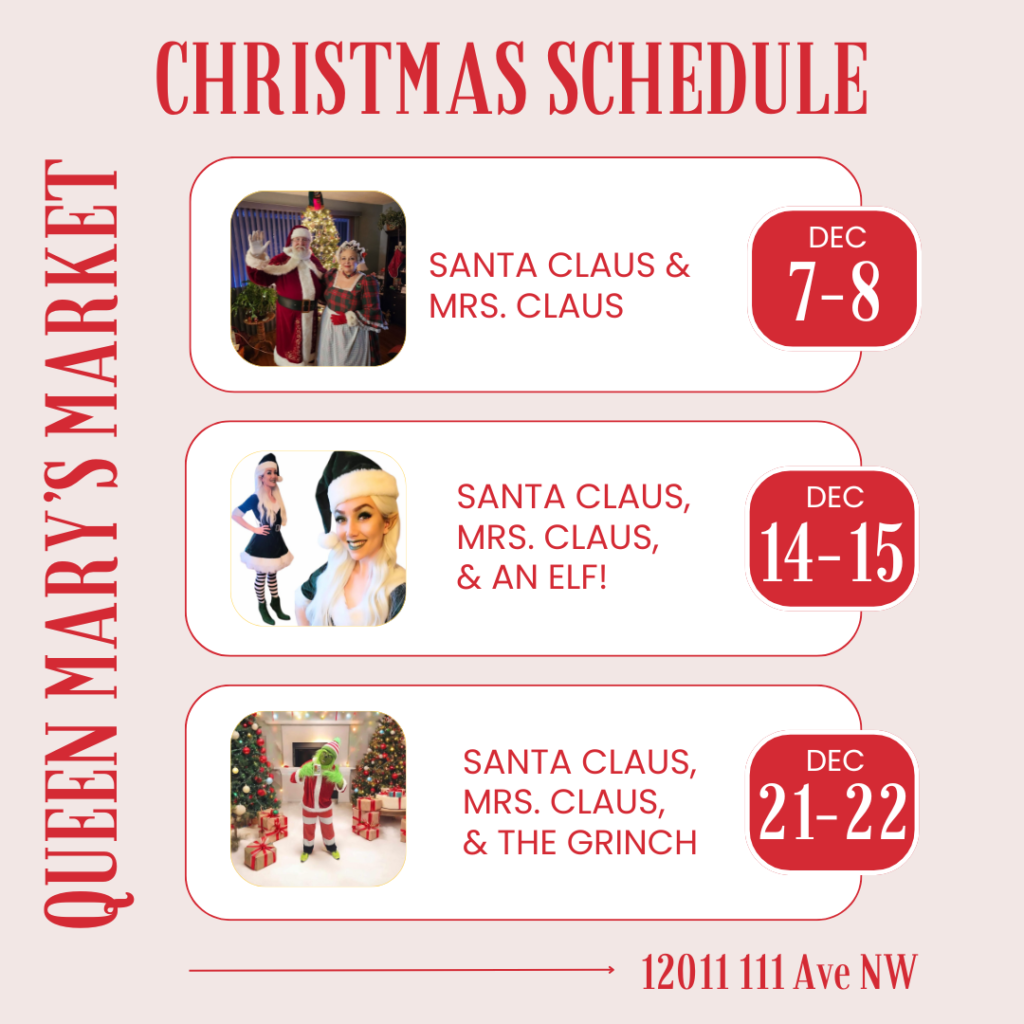 Events from December 7 December 21 Queen Mary's Market