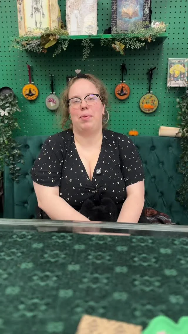 We sat down with Jessica from @enchanted.emporium.ink to chat about how she started her business and why she chose Queen Mary’s Market 💫 If you haven’t visited her shop yet, you have to! She’s open all week in Arch Alley and on weekends inside Queen Mary’s Market — come see her magical creations in person! ✨

#yeg #yegmarket #yegartisan #yegbusiness #yegart