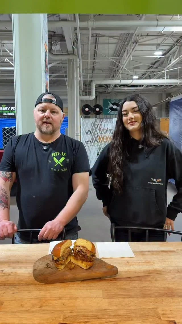 Get it before it’s gone! The King Slayer at Rival - Hot Honey drizzle, deep fried bananas, peanut butter smash burger ONLY at @rivalburgers until the end of January!

#yeg #yegfoodie #yegeats #yegbusiness #yegfood