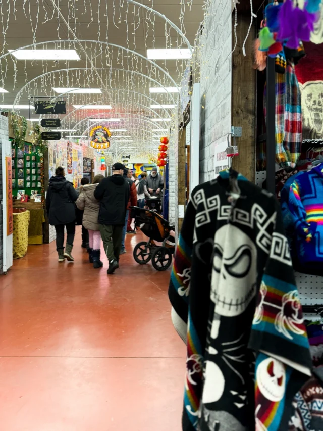 Escape the cold ❄️ and wander through 43,000 sq ft of local goodness at Queen Mary’s Market! 🛍️🍜

Grab a bite, discover unique collectibles, shop local vendors, and make a day of it — all under one roof. See you at the market!