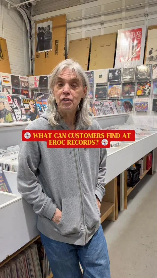 We chatted with Terry from EROC Records 🎶

A market staple for 25+ years, they’ve built one of Edmonton’s true hidden gems.

If you’re hunting for vinyl, classics, or rare finds — this is your go-to spot. 💿

12011 111 AVE NW 

#yeg #edmonton #yegrecords #yegmarket #yegbusiness